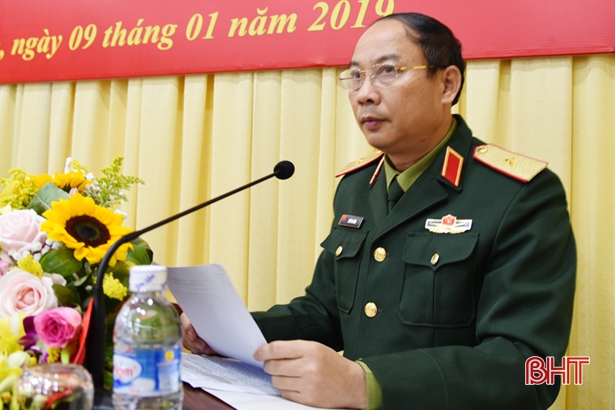Thiếu tướng Trần Võ Dũng quán triệt nghị quyết lãnh đạo thực hiện nhiệm vụ QS-QP năm 2019