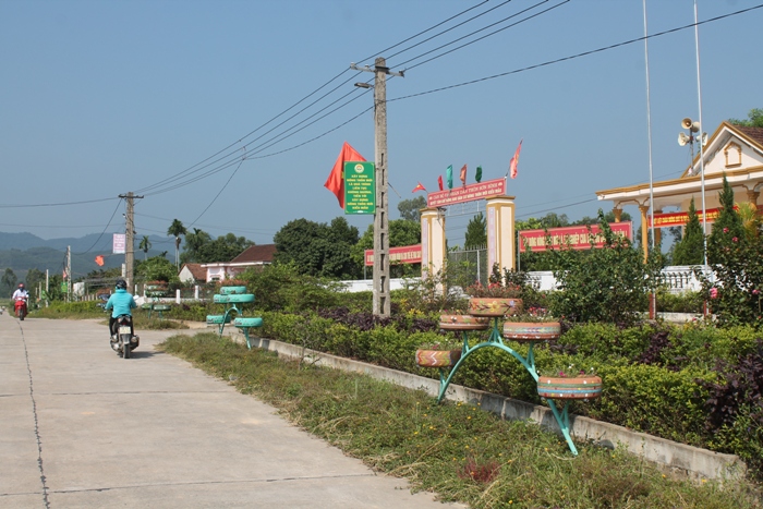 Khu dân cư kiểu mẫu Sơn Bình, xã Thượng Lộc